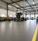 5 Tonne Load Rated PVC Floor Tiles 10mm | Ultra Heavy Duty Forklift & HGV Flooring | Industrial Strength 500x500mm UK