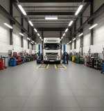 5 Tonne Load Rated PVC Floor Tiles 10mm | Ultra Heavy Duty Forklift & HGV Flooring | Industrial Strength 500x500mm UK