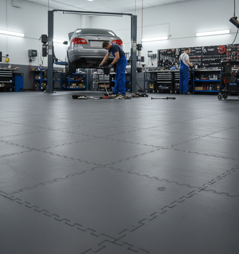 Trade Workshop Flooring - Oil & Chemical Resistant
