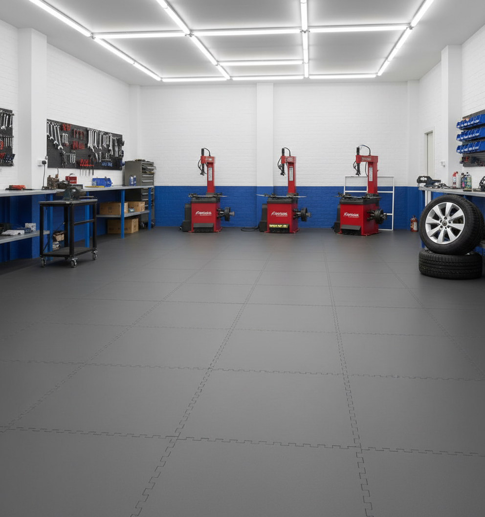 Trade Workshop Flooring - Oil & Chemical Resistant