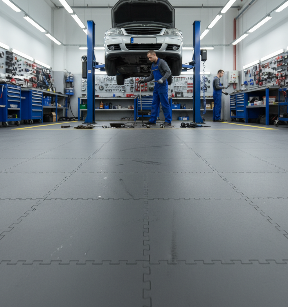 Heavy Duty Garage Flooring