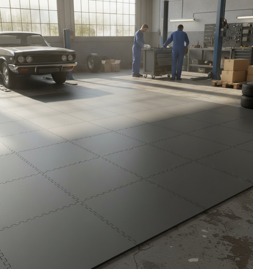 Non-Epoxy Industrial Flooring - Moisture Tolerant