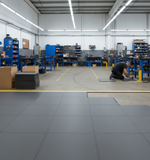 Industrial Concrete Cover Tiles - Damaged Floor Solution