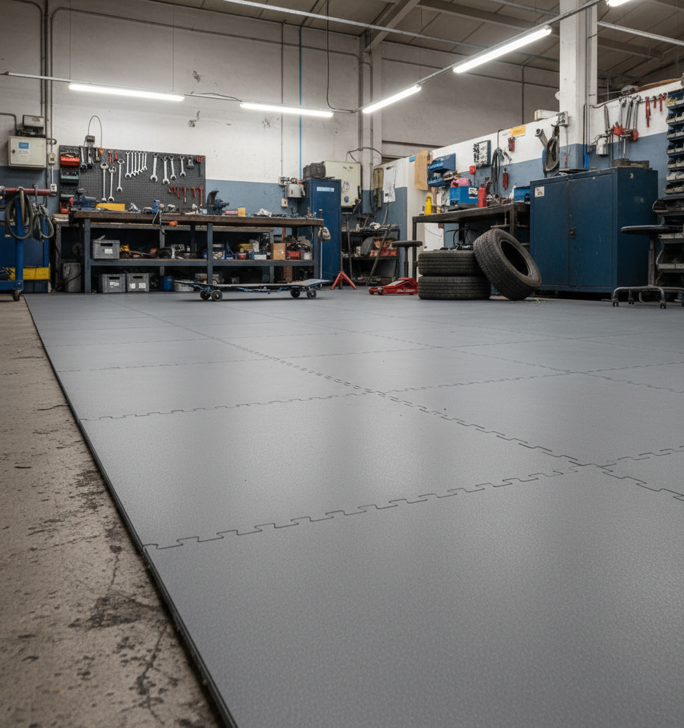 Heavy-Duty Concrete Overlay Tiles - 20 Tonne Rated