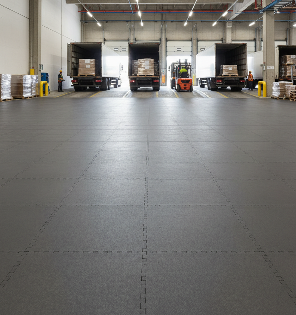 Loading Bay Floor Tiles - Impact & Chemical Resistant