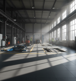 MOT Station Floor Tiles - Testing Bay Grade