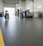 Automotive Garage Flooring - Lift-Compatible Design