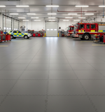 Fire Station Floor Tiles - Decontamination Compatible