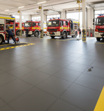Emergency Services Flooring - Rapid Deployment Areas