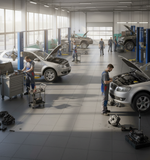 Engineering Workshop Floor Tiles - Machine Shop Grade