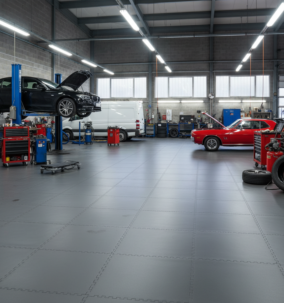 Precision Engineering Flooring - Coolant & Oil Resistant