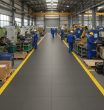 Heavy Machinery Floor Tiles - Vibration Dampening