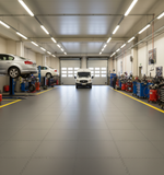 Heavy Machinery Floor Tiles - Vibration Dampening