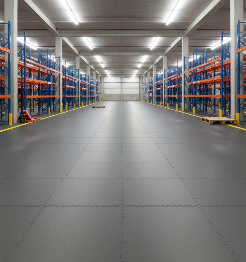 Heavy-Duty Floor Tiles - Epoxy-Level Performance