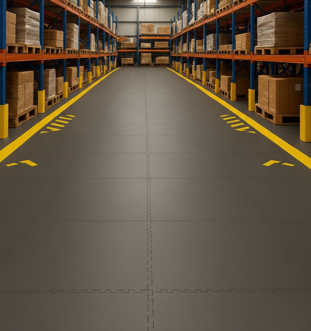 Industrial Floor Tiles vs Epoxy - Better ROI